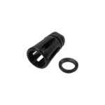 A1 1/2x36 Birdcage Flash Hider w/ 1/2" Crush Washer Kit