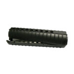 AR15 9'' Mid Length A2 Round 2 Piece Handguard w/ Heat Shields - Black