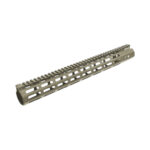UTG 15" AR15 PRO M-LOK Free Float Handguard, FDE Cerakote