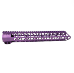 Timber Creek Enforcer 13" M-LOK Handguard - Purple Anodize