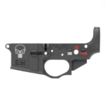 Spikes Tactical AR15 Stripped Forged Punisher Lower Receiver - Colored In