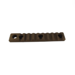 Timber Creek M-LOK 9 Slot QD Picatinny Rail- Burnt Bronze