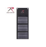 Rothco MOLLE Solar Panel w/ Power Bank - Black