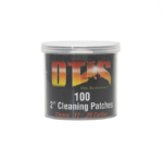 Otis 2" Small Caliber Patches, 100 Count - BUSHMASTER CLOSEOUT SPECIAL - CANISTER PACK