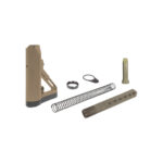 UTG PRO AR15 Ops Ready S1 Mil-spec Stock Kit, FDE