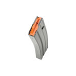C Products Defense Duramag AR15 .223/5.56 30rd Aluminum Magazine- Gray Teflon/Orange Follower