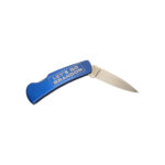 Maxam Engraved Lockback Blue Knife - Let's Go Brandon