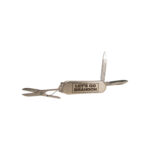 MAXAM Multi-Function Engraved Army Knife - Silver (Let's Go Brandon)