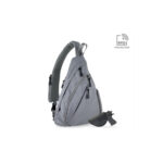 Jesse James Peyton Sling Shoulder Concealed Carry Backpack - Gray