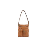 Jesse James Shelby Concealed Carry Lock and Key Crossbody - Cognac