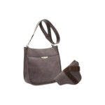 Jesse James Ava Concealed Lock and Key Crossbody - Gray