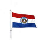 2x3ft Missouri State Flag