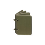 Patch Booklet Organizer- Olive Drab Green