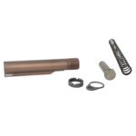 Geissele AR15 Premium MIL-SPEC Buffer Tube Assembly w/ Super 42, H2 Buffer - Desert Dirt