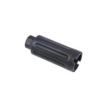 Guntec AR15 Slim Line 1/2x28 Cone Flash Can (Gen 2) -Anodized Black