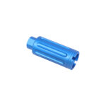 Guntec AR15 Slim Line 1/2x28 Cone Flash Can (Gen 2) -Anodized Blue