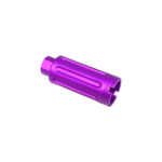 Guntec AR15 Slim Line 1/2x28 Cone Flash Can (Gen 2) -Anodized Purple
