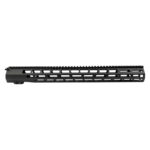 Grey Ghost Precision AR15 15'' M-LOK Handguard - Black (Limited QTY)
