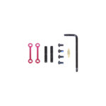 Guntec AR15 Complete Anti-Rotation Trigger/Hammer Pin Set -  Anodized Pink