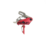 Rise Armament AR15 Rev 535 3.5lb Single-Stage Trigger - Red/Silver