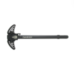 AR15 AMBI Charging Handle w/ Steel Butterfly Style Levers- Engraved Punisher