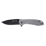 Real Avid RAV-2 Drop Point Folding Carry Knife - Black Oxide