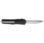 Great Lakes Medium OTF Plain Drop Point Knife - Black