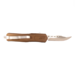Great Lakes Medium OTF Plain Drop Point Knife - Bronze