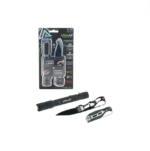 LitezAll 280 Lumen Tactical Flashlight and Pocket Knife Combo