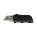 OTF Automatic Utility Knife/Box Cutter -Carbon Fiber Black