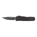 Microtech Glock 19K 80-1T, OTF Automatic Knife, Drop Point Single-Edge Blade, Black