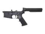 M&M Firearms AR15 Forged Complete Lower Receiver w/ Mil-Spec Buffer Tube