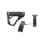 Daniel Defense AR15 Buttstock, Pistol Grip, & Vertical Picatinny Foregrip Combo - Black