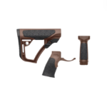 Daniel Defense AR15 Buttstock, Pistol Grip, & Vertical Picatinny Foregrip Combo - Brown